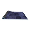 thumbnail image 2 of Ahgly Company Indoor Rectangle Patchwork Blue Transitional Area Rugs, 6' x 9', 2 of 4