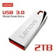 thumbnail image 2 of Lenovo-unidad Flash Usb 3,0 de 2TB, Pendrive de Metal de alta velocidad, 1TB, 512GB, 256GB, portátil, resistente al agua, 2 of 4