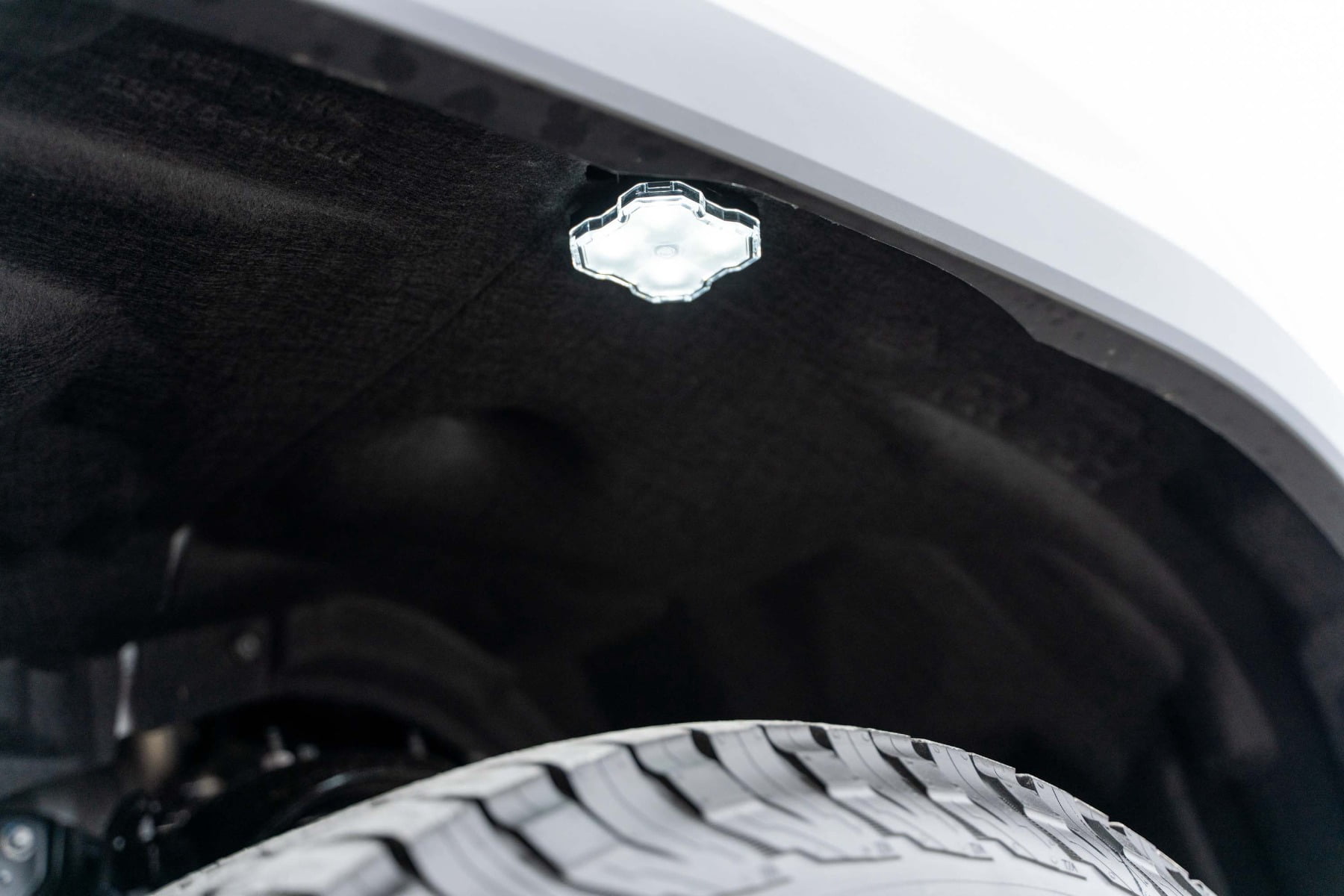 Diode Dynamics Stage Series LED Rock Light (one), Green w/ M8 Connector