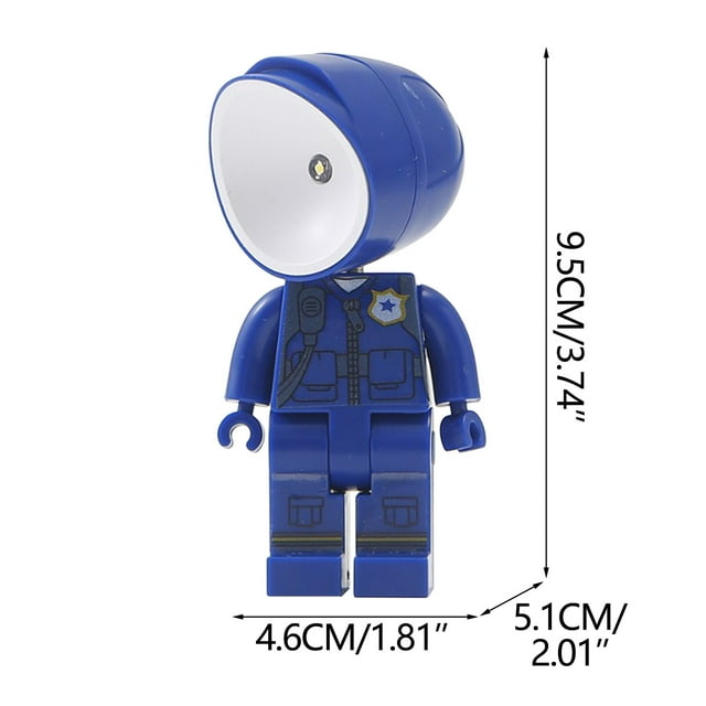 Pompotops Astronaut Children's Warm Light Night Light Button Battery Mini Light Decoration Clearance