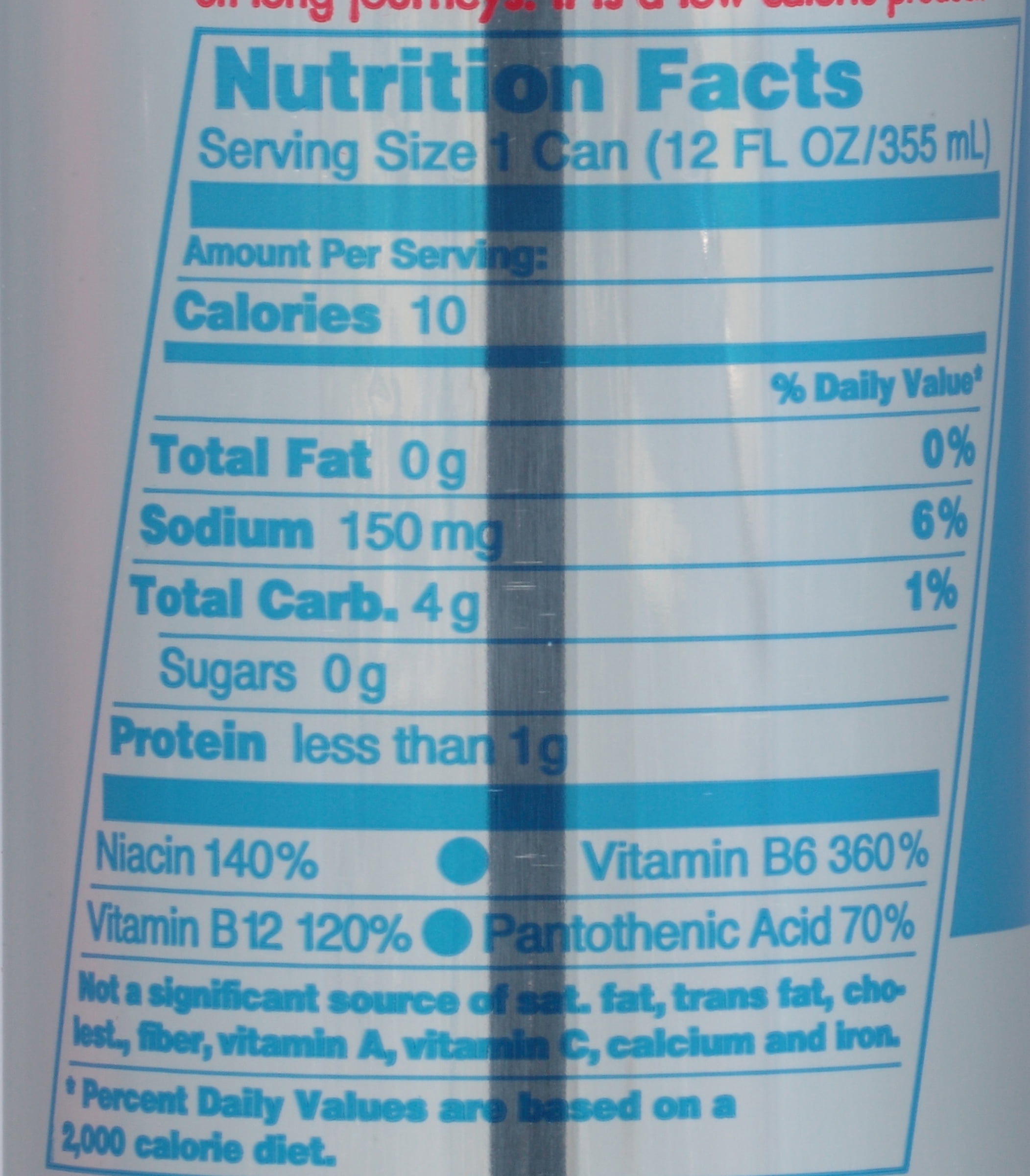 Red Bull Nutrition Facts Sugar Free | Besto Blog