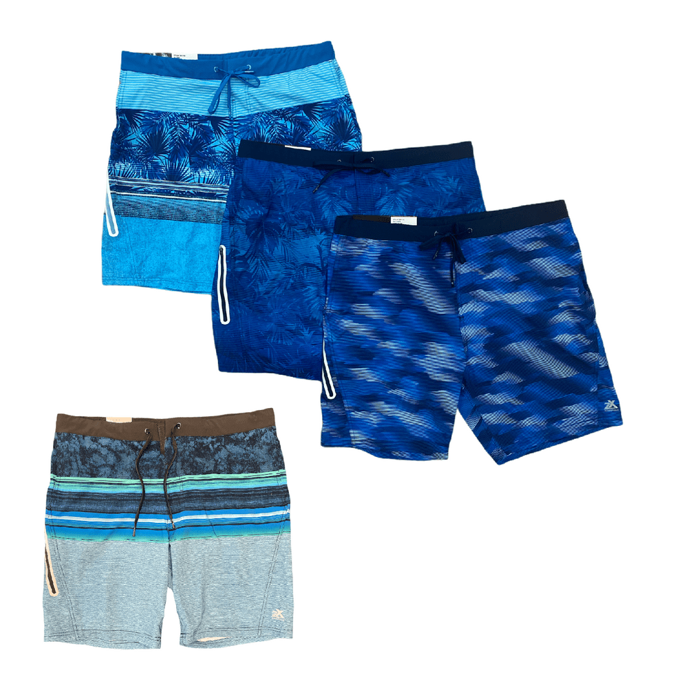 ZeroXposur ZeroXposur Men's Stretch Swim Trunks w/ Diagonal Pocket