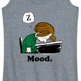 thumbnail image 3 of Peanuts - Peppermint Patty Mood - Women's Racerback Tank Top, 3 of 6