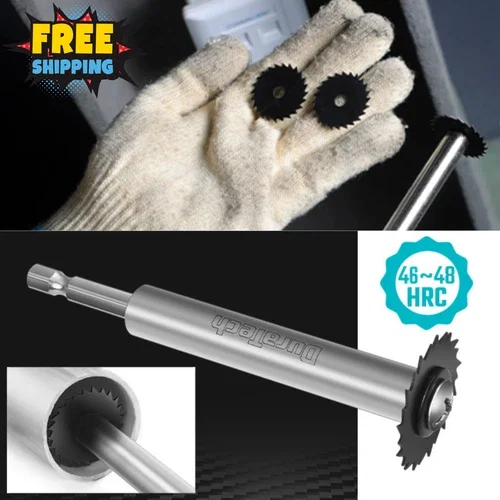 Internal Pipe Cutter W/2 Blades - Pvc & Plastic Pipe Cutter For Power Drills