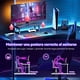 thumbnail image 5 of LINGLUCKY Escritorio para computadora, Escritorio en l, Escritorio Gamer de 51 Pulgadas con Soporte para Monitor, Mesa de computadora esquinero, Resistente, Superficie de Fibra de Carbono, Negro, 5 of 8