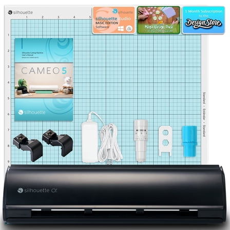 Silhouette Black Cameo 5α Alpha - 12" Vinyl Cutting Machine