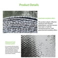 thumbnail image 3 of Swiftyle Clearance 1 Pcs 6x300in Reflective Foil Insulation Thermal Barrier,Insulated Pipe Wrap Insulation Film For Weatherproofing Attics & Walls Garages silver, 3 of 6