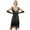 Black - Sequin, variant on IBTOM CASTLE Women’s 1920s Vintage Flapper Dress Gatsby Sequins Fringe Tassels Dresses Wedding Party Cocktail Evening Gown XS Gold