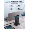 thumbnail image 2 of Carga inalámbrica Power Strip Tower UWIWUTEI 17 en 1 de 15 W, 2 of 8
