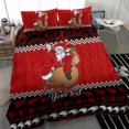 thumbnail image 3 of Juego de cama navideño personalizado Kiwi Santa Claus Maori Meri, 3 of 4