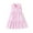 Light Pink, variant on 5T Baby Girls Dress Toddler Girls Summer Sleeveless Dress 5T Girls Plaid Dress Yellow