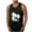 Black, variant on YFNNUP Men's Sleeveless Tank Tops Crewneck Solid Loose Fit Workout Tank Tops