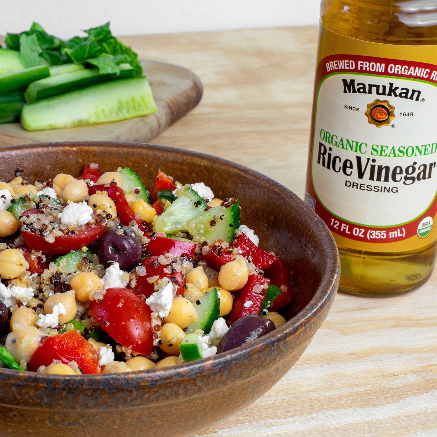 Marukan Organic Seasoned Rice Vinegar Dressing (1 gallon)