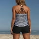 thumbnail image 3 of Trajes de baño tankini para mujer Trajes de baño para mujer Trajes de baño con tirantes Bikinis Trajes de baño estampados Traje de baño dividido Traje de baño Traje de baño de dos piezas para mujer, 3 of 5