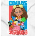 thumbnail image 2 of XOMG POP Band Dallas Cartoon Fan Women Plus Size Graphic Tee Tees Brisco Brands 2X, 2 of 5