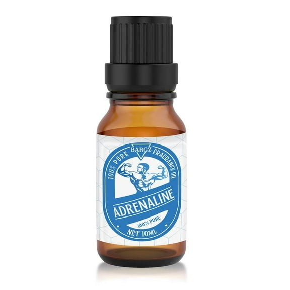 Bargz Adrenaline Fragrance Oil For Men- Premium Grade Perfume Oil, Sweet Floral Scent Essential Oils In Glass Amber Bottle