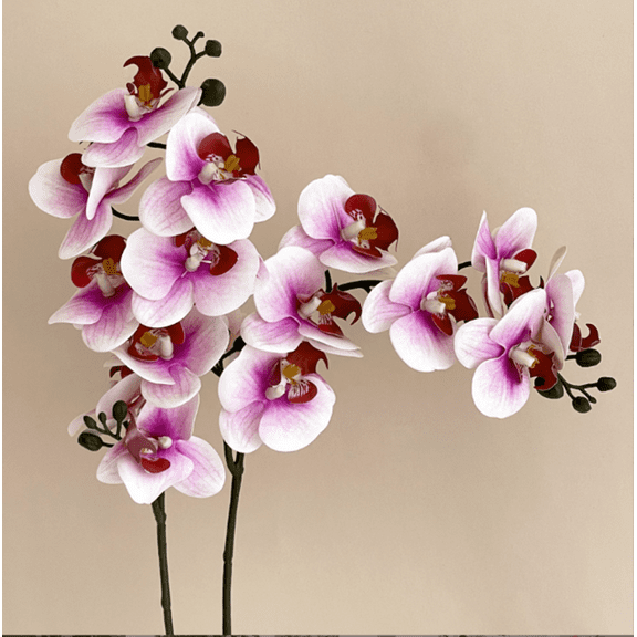 Nvzi -b 3pcs Moth Orchid Artificial Flowers, Fake flowers, Flores Artificiales Para, Wedding Decor
