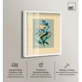 thumbnail image 2 of Blooming Brights Shadowbox Print Botanical Art by Art Remedy, White Frame, 16 x 20, 2 of 6
