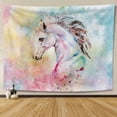 thumbnail image 1 of Tapestry Horse Wall, microtela de fibra, 100 x 70 cm, para dormitorio, 1 of 1