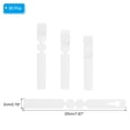 thumbnail image 2 of Uxcell 50 Pcs Plastic Plant Tags, Wrap Around Plant Labels Adjustable Nursery Garden Tags with Pen for Plant White, 2 of 6