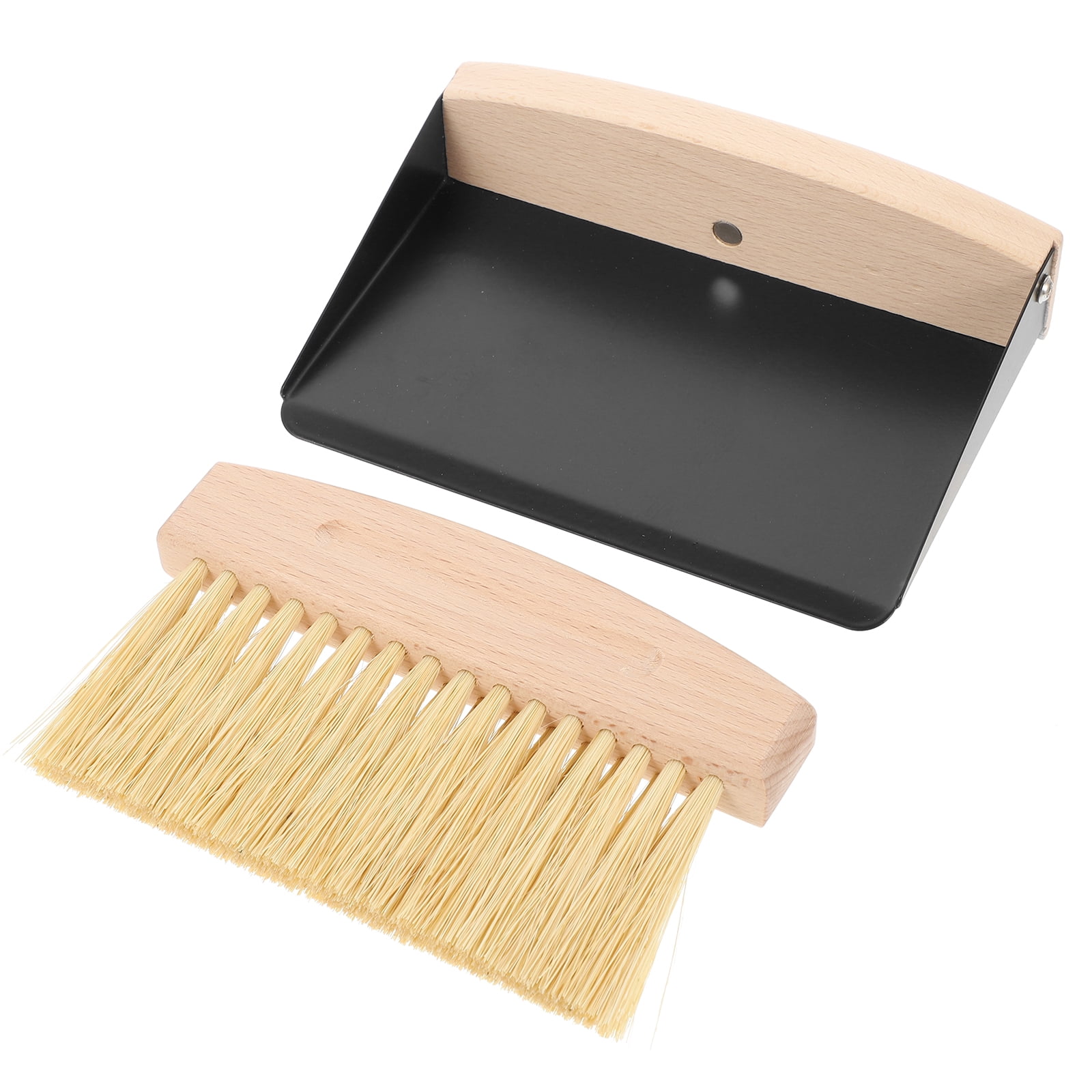 1 Set of Desktop Cleaning Broom Mini Dustpan Small Table Cleaning Broom Tabletop Dust Pan