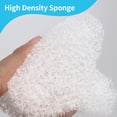 thumbnail image 4 of Filtros para fuentes de agua, paquete de 12 prefiltros de esponja de espuma de repuesto para fuentes para mascotas aptos para múltiples fuentes para mascotas de cerámica y acero, 4 of 5