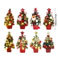 thumbnail image 3 of 1Pcs Tabletop Christmas Tree with Bright LED Lights Home Decoration Accessories Stylish Holiday Present for Men Women, 3 of 4