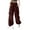 J-330 Burgundy Wine, variant on Pink Ladies Cargo Brunch Trousers Pants for Juniors Denim Loose Fit Vintage Dance Cosplay Flare Bell Bottom Fall Summer 2026 Clothes XXL