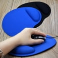 thumbnail image 3 of Mouse Pad with Wrist Support,Ergonomic Mouse Pad with Wrist Rest Support,Wrist Support Mouse Pad,Computer Mouse Pads for Gaming Office Home GREEN, 3 of 8