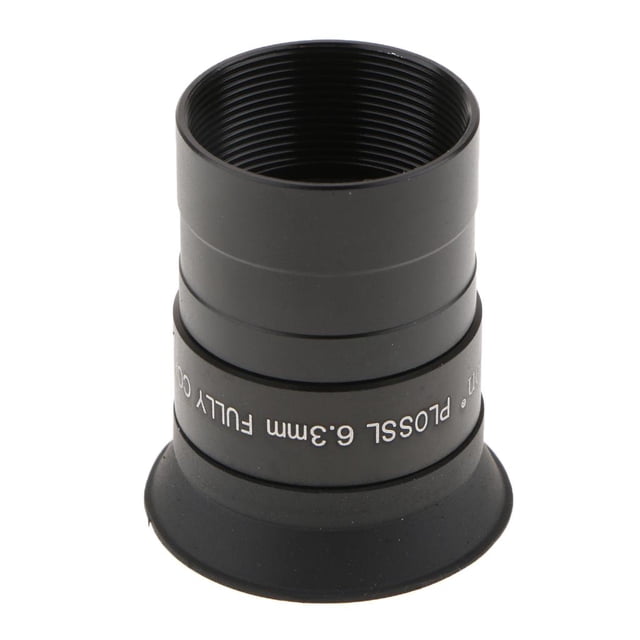 Juego de ocur telescópico Plossl de 6,3 1,25 das, hecho de aleación de aluminio, de filtros estándar de 1,25 das Baoblaze Ocular del telescopio Plossl
