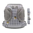 thumbnail image 1 of Arnés de pecho para mascotas estilo chaleco, correa reflectante para perros y gatos, accesorios para mascotas, color gris (XL), 1 of 5