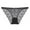 Black, variant on Underwear French Thin Perspective Mesh Lace Underwear Cropping Hip Lifting Low Waist Underwear Wine L