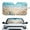 Beach Starfish, variant on Jeiento Turtle Sunshade Visor Foldable Car Windshield Sunshades Auto Sun Visor Heat Protection Removable Automotive Accessories Fit Car Front Window for Trucks SUV Van