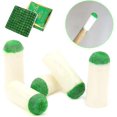 thumbnail image 2 of Cue Tips Replacement, Long Service Life 100Pcs Durable Cue Head Cover, Strong Plastic Artificial Leather for British Style Snooker(10mm), 2 of 7