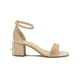thumbnail image 3 of Zapatilla Abierta Con Correa Tacon Ancho Elegante Oficina rosa 23.5, 3 of 7