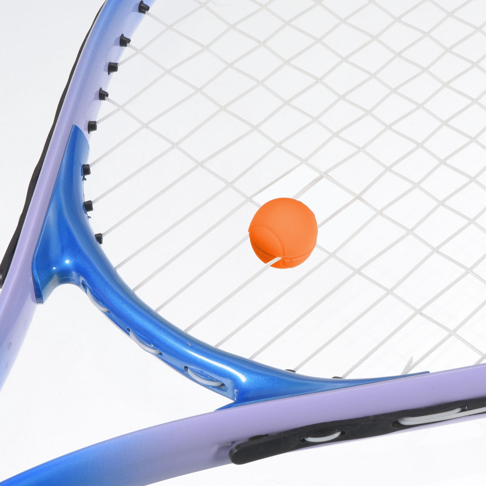 Unique Bargains Tennis Vibration Dampener Racquet Racket String Damping Orange