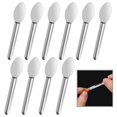 thumbnail image 2 of Capsule Filling Spatula 10PCS Stainless Steel Lab Spoon Mini Scoop for Fast Gel Cap Capsule Filling Pill Filler Machine, 2 of 5