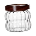 thumbnail image 4 of Tarro de almacenamiento con tapa hermética, recipiente transparente para almacenar alimentos. 340ML verticales, 4 of 9