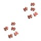 thumbnail image 4 of Sonducket 5 piezas de pinzas para el cabello de color rosa con lazo de flores y frutas, horquillas para mujeres y niñas, accesorios para diario, Lazo 2piezas Sonducket CBP442000, 4 of 5