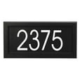 thumbnail image 1 of PRO-DF Modern Rectangular Address Plaque, 1 of 7