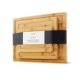 thumbnail image 4 of JoyJolt Bamboo 3 Piece Cutting Board Set, 4 of 7