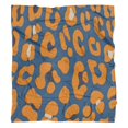 thumbnail image 5 of Leopard Print Fleece Throw Blanket - Fleece Blanket for Bed Sofa Travel & Camping Cozy Plush Couch Blanket Design for All Seasons 50x60 inches, 5 of 5