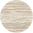 thumbnail image 1 of Ahgly Company Indoor Round Mid-Century Modern Champagne Beige Solid Area Rugs, 7' Round, 1 of 6