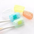 Herrnalise Toothbrush Head Cover 5 Pack Toothbrush Covers Caps for