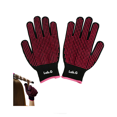 thumbnail image 2 of 2 Guantes Térmico Resiste Calor Profesional Ferros Y Plancha Lab.G Rojo, Negro, 2 of 3