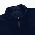 thumbnail image 6 of TFEOQRY Men's Jacket Coat Casual Solid Color Loose Outwear Long Sleeved Lapel Overcoat Dark Blue, 6 of 8