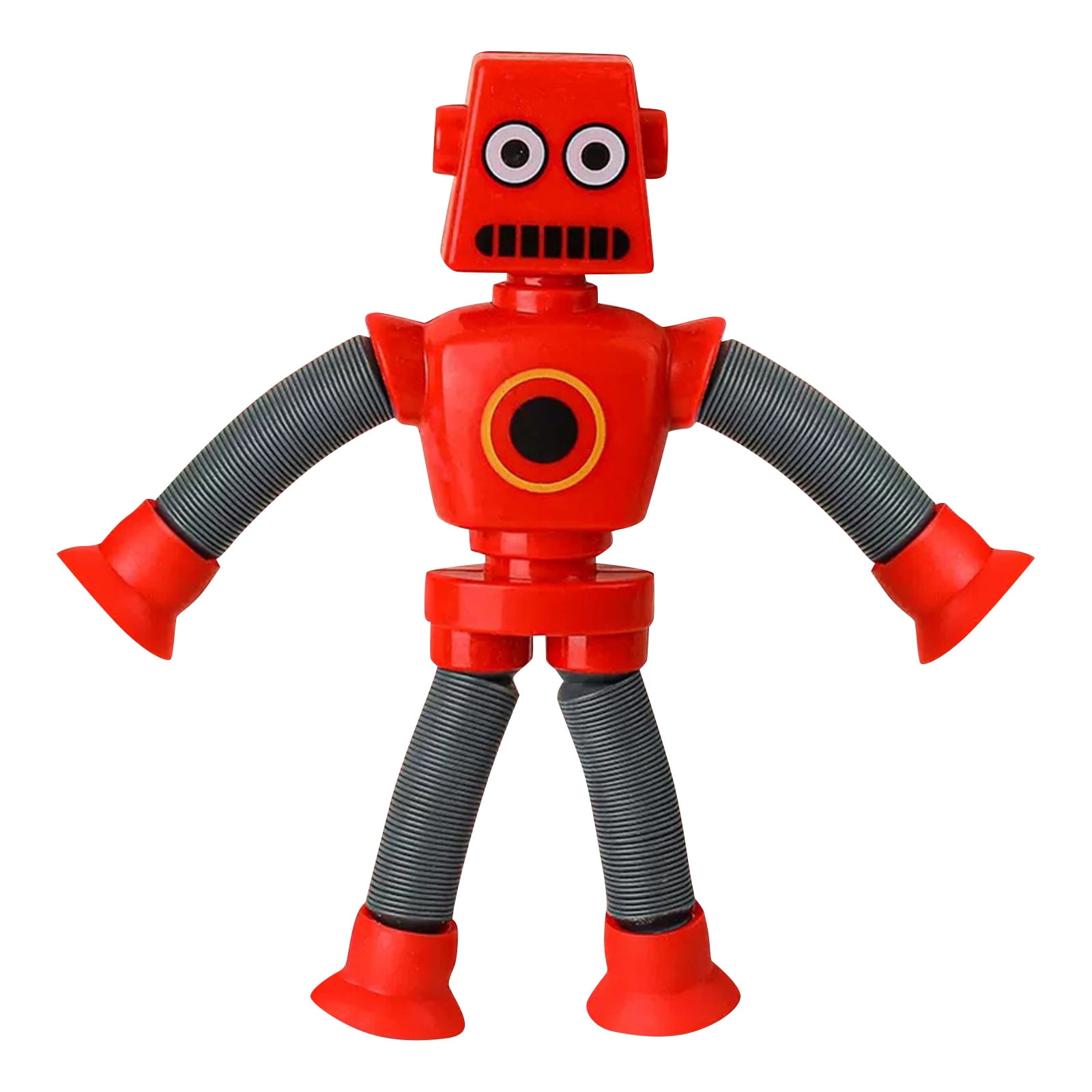 12 pcs Telescopic Suction Cup Robot Toy, Coolest Pop Tubes Sensory