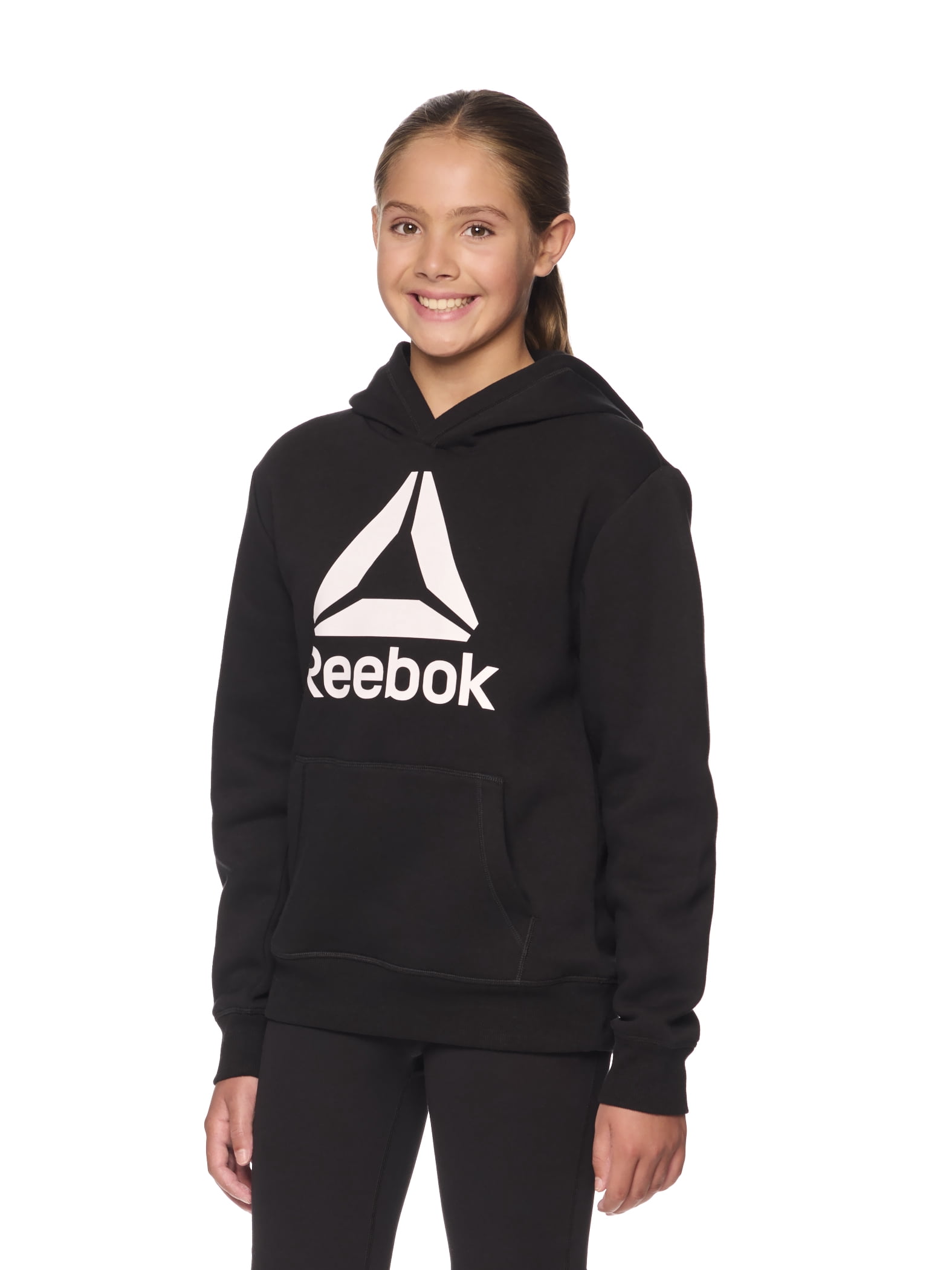 Reebok Kid's Unisex Game Day Fleece Hoodie, Sizes 4-18
