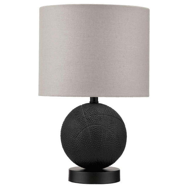 Bouclair Lampe de Table de Basketball Noire