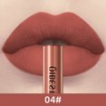 thumbnail image 1 of QIBEST-lápiz labial líquido Mate, resistente al agua, brillo de labios de larga duración, terciopelo Mate, Nude tinte rojo, tubo, lápiz labial, maquillaje cosmético, 1 of 7